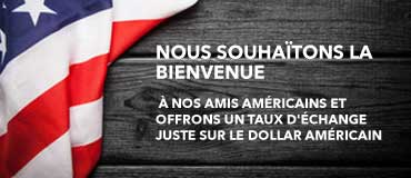 We well come our US friends, get a fair exchange on the dollar